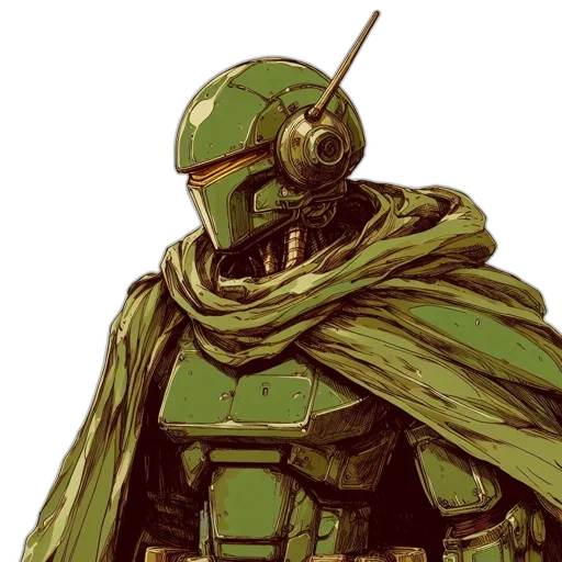 robot, weapon, concept art, comic book art transparent PNG cut-out