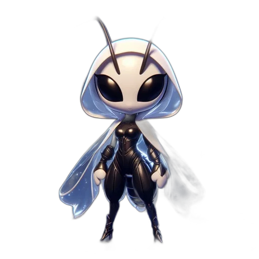 robot, creature, mask, staff transparent PNG cut-out