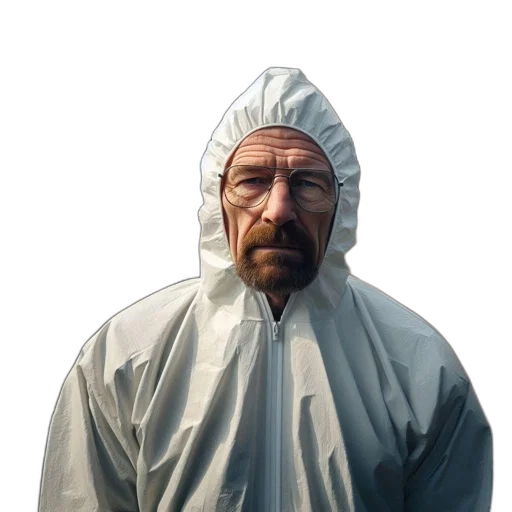 jacket, face, staff, mask transparent PNG cut-out