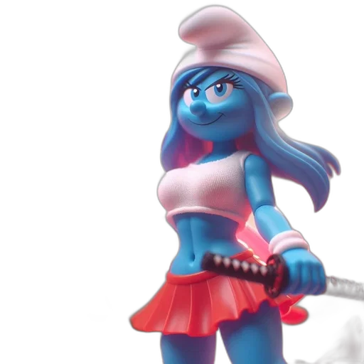 staff, weapon, 3d render, concept art transparent PNG cut-out