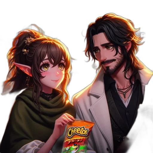 dragon, food, fantasy art, anime transparent PNG cut-out