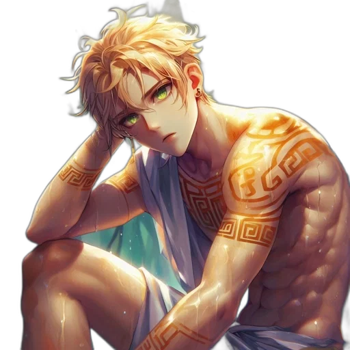 fantasy art, concept art, anime, pixel art transparent PNG cut-out