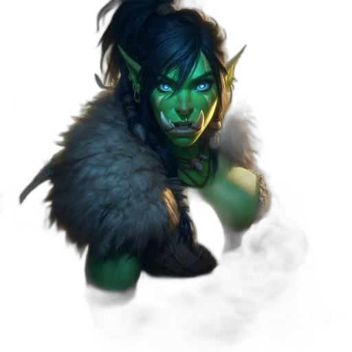 dragon, mask, face, staff transparent PNG cut-out