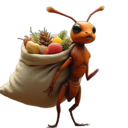 creature, food, animal, robot transparent PNG cut-out