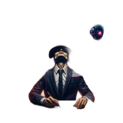 mask, staff, umbrella, hat transparent PNG cut-out