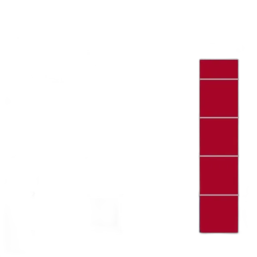 staff, red, bar, chart transparent PNG cut-out