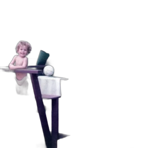 furniture, robot, staff, 3d render transparent PNG cut-out