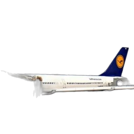 staff, 3d render, lufthansa, airplane transparent PNG cut-out