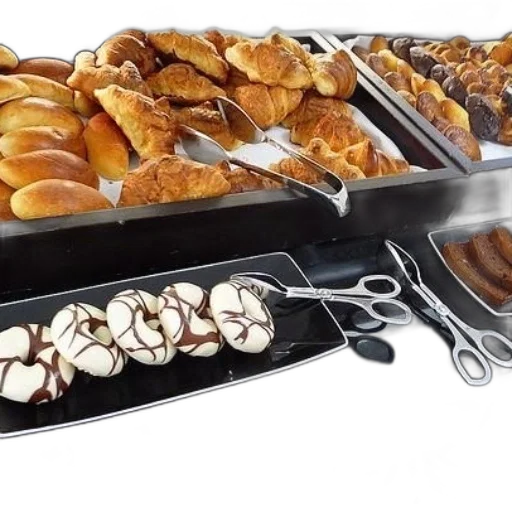 food, jewelry, 3d render, buffet transparent PNG cut-out
