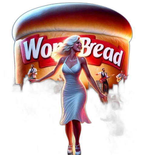 food, dress, concept art, 3d render transparent PNG cut-out