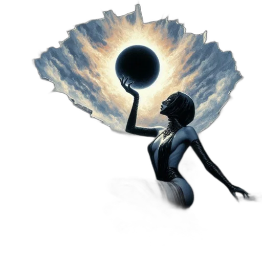staff, concept art, fantasy art, comic book art transparent PNG cut-out