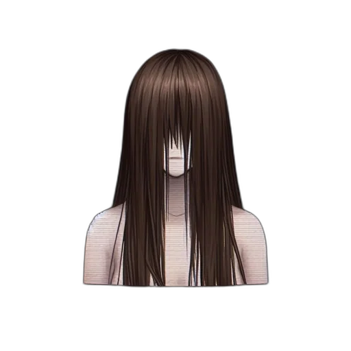 hair, mask, face, dress transparent PNG cut-out
