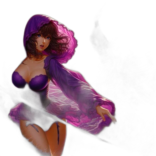 dress, umbrella, concept art, fantasy art transparent PNG cut-out