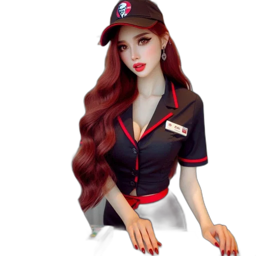 staff, 3d render, cartoon, photorealistic transparent PNG cut-out