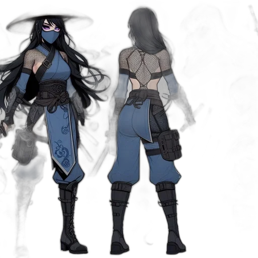 concept art, fantasy art, comic book art, anime transparent PNG cut-out