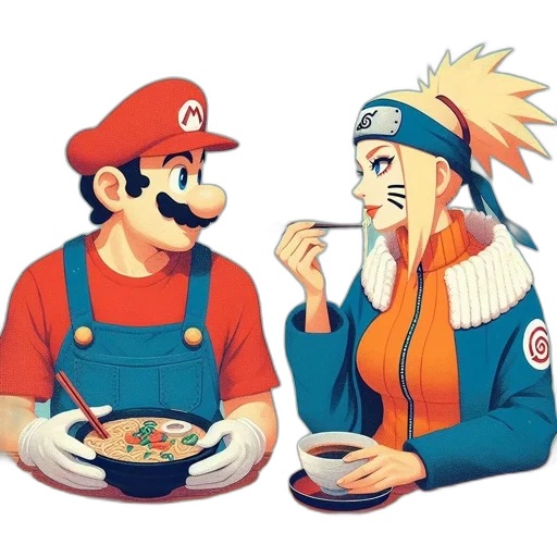 food, mask, concept art, pixel art transparent PNG cut-out