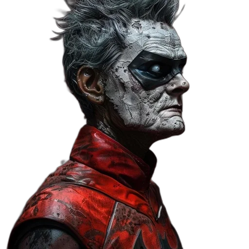face, mask, concept art, comic book art transparent PNG cut-out