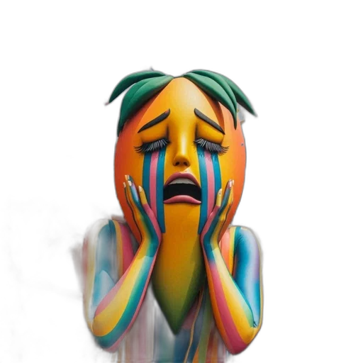 mask, face, creature, dress transparent PNG cut-out
