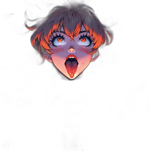 face, creature, mask, hair transparent PNG cut-out