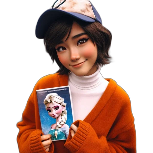 face, jacket, robot, hat transparent PNG cut-out