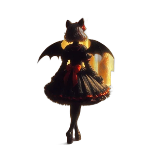 dress, dragon, creature, animal transparent PNG cut-out