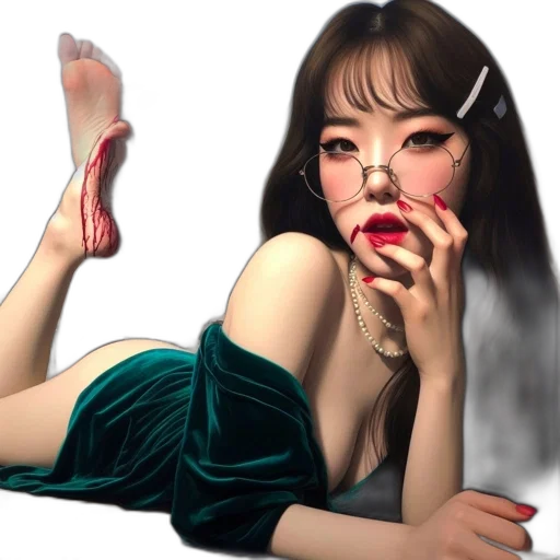 dress, creature, shoes, photorealistic transparent PNG cut-out