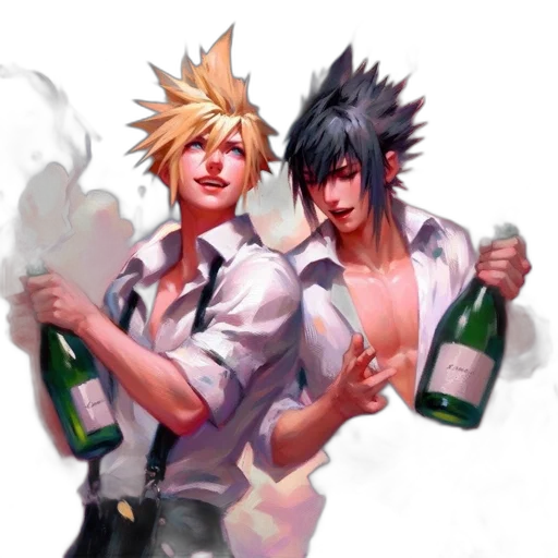 concept art, pixel art, fantasy art, anime transparent PNG cut-out
