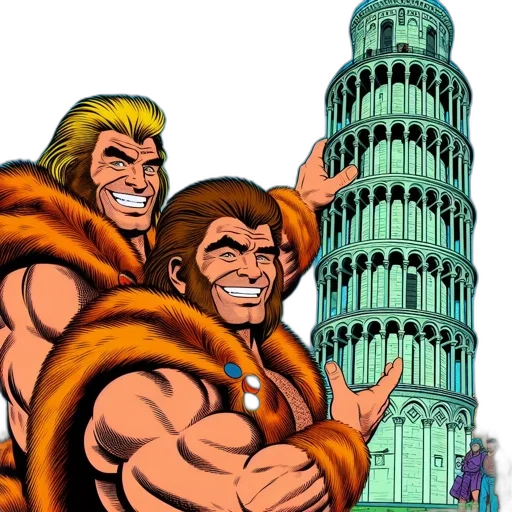 animal, comic book art, concept art, cartoon transparent PNG cut-out
