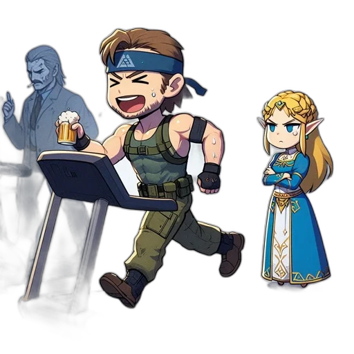 staff, concept art, pixel art, fantasy art transparent PNG cut-out