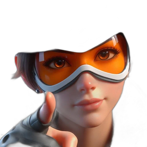face, weapon, staff, robot transparent PNG cut-out