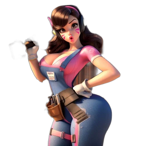 weapon, staff, robot, dress transparent PNG cut-out