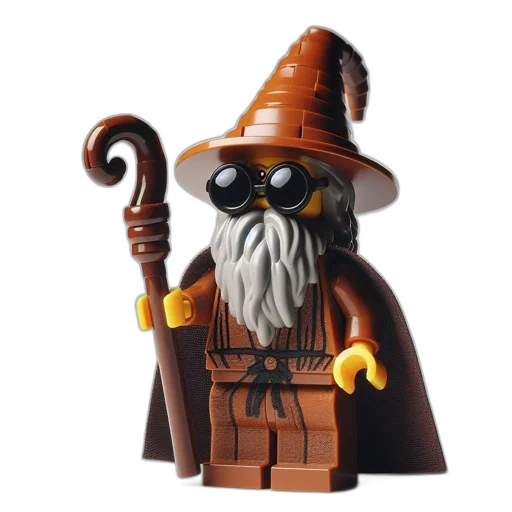 staff, hat, mask, 3d render transparent PNG cut-out