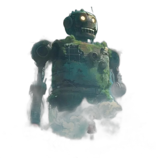 robot, creature, weapon, face transparent PNG cut-out