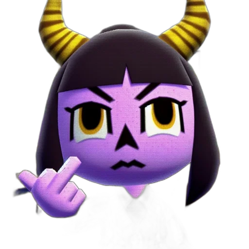 mask, staff, face, creature transparent PNG cut-out