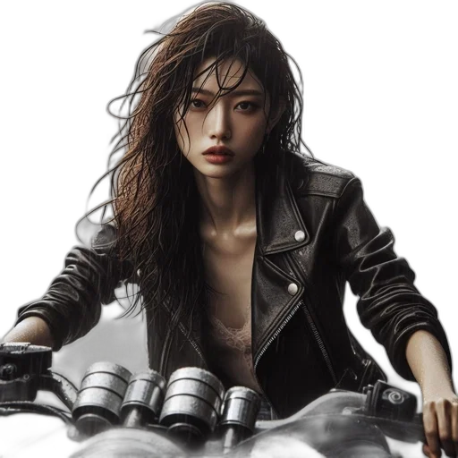 jacket, photorealistic, oil painting, concept art transparent PNG cut-out