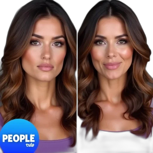 face, hair, photorealistic, split transparent PNG cut-out