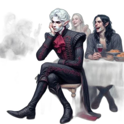 concept art, fantasy art, comic book art, watercolor transparent PNG cut-out