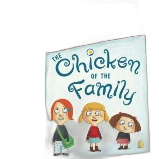 chicken, family, book, cover transparent PNG cut-out