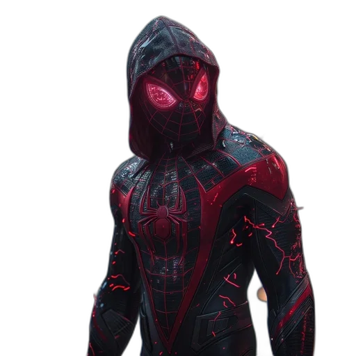 jacket, mask, concept art, cyberpunk transparent PNG cut-out