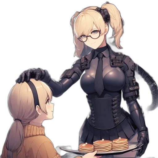 food, robot, staff, weapon transparent PNG cut-out