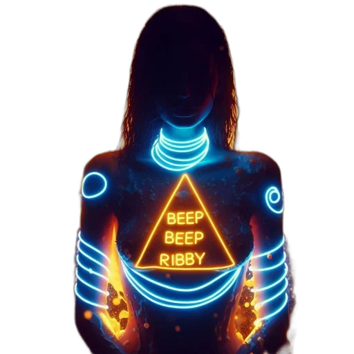jacket, robot, dress, jewelry transparent PNG cut-out