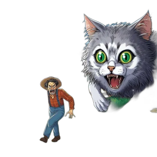 animal, concept art, pixel art, cartoon transparent PNG cut-out
