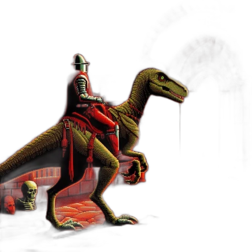 dragon, sword, creature, animal transparent PNG cut-out
