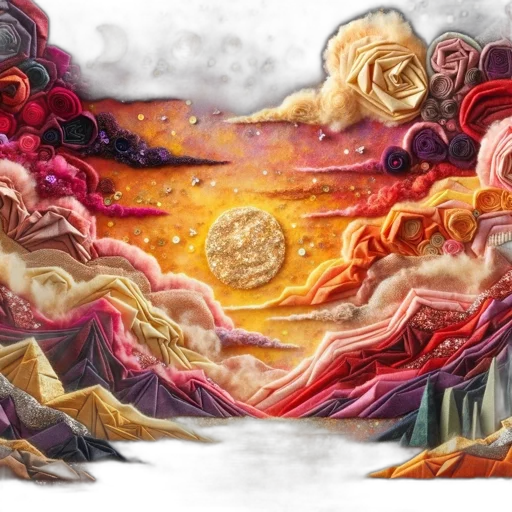 fantasy art, concept art, watercolor, outer space transparent PNG cut-out