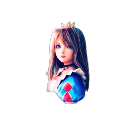 crown, robot, dress, staff transparent PNG cut-out