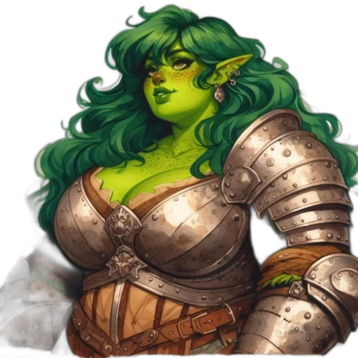 fantasy art, concept art, pixel art, comic book art transparent PNG cut-out