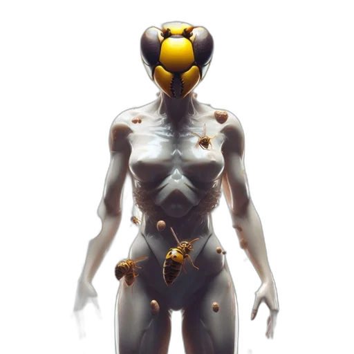 robot, creature, jewelry, mask transparent PNG cut-out