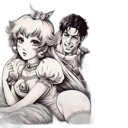 anime, concept art, fantasy art, comic book art transparent PNG cut-out