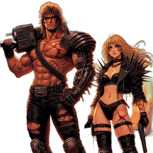 weapon, comic book art, concept art, fantasy art transparent PNG cut-out
