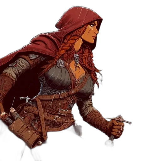 fantasy art, concept art, comic book art, pixel art transparent PNG cut-out